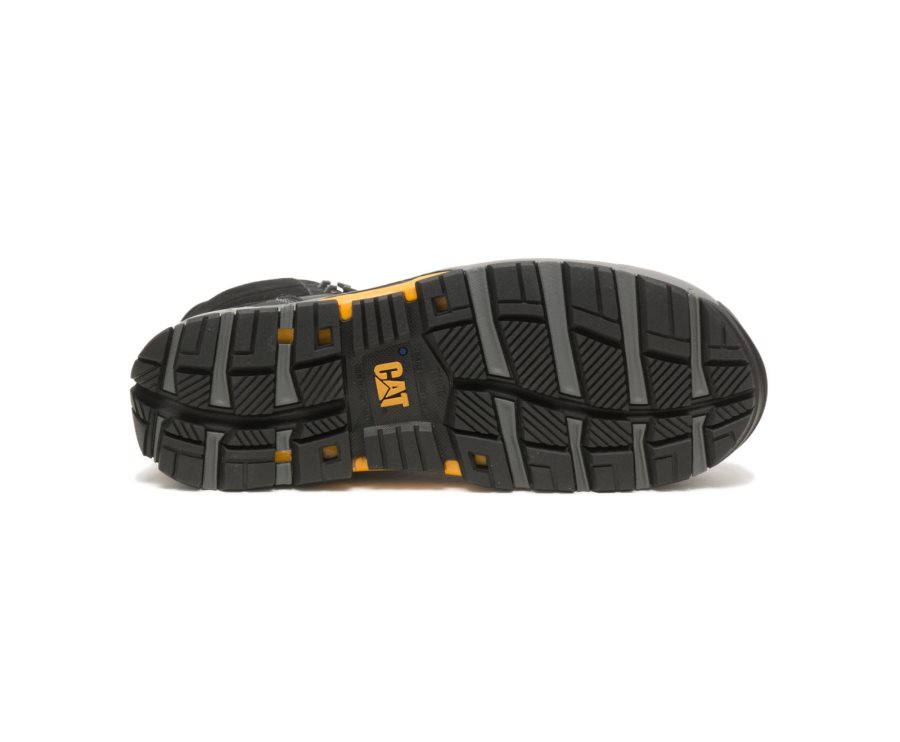 Caterpillar CAT CAT EDGE Nepremokave Nano Spicou Pracovne Topanky Panske Čierne | CAT-852IB