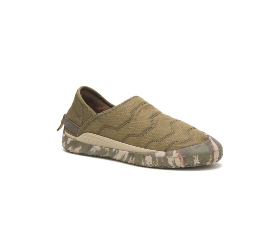 Caterpillar CAT Crossover Slip On Casual Obuv Damske Tmavo Olivovo Zelená | CAT-766KO