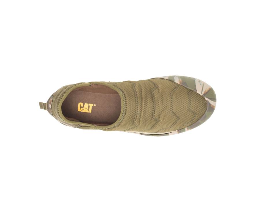 Caterpillar CAT Crossover Slip On Casual Obuv Damske Tmavo Olivovo Zelená | CAT-766KO