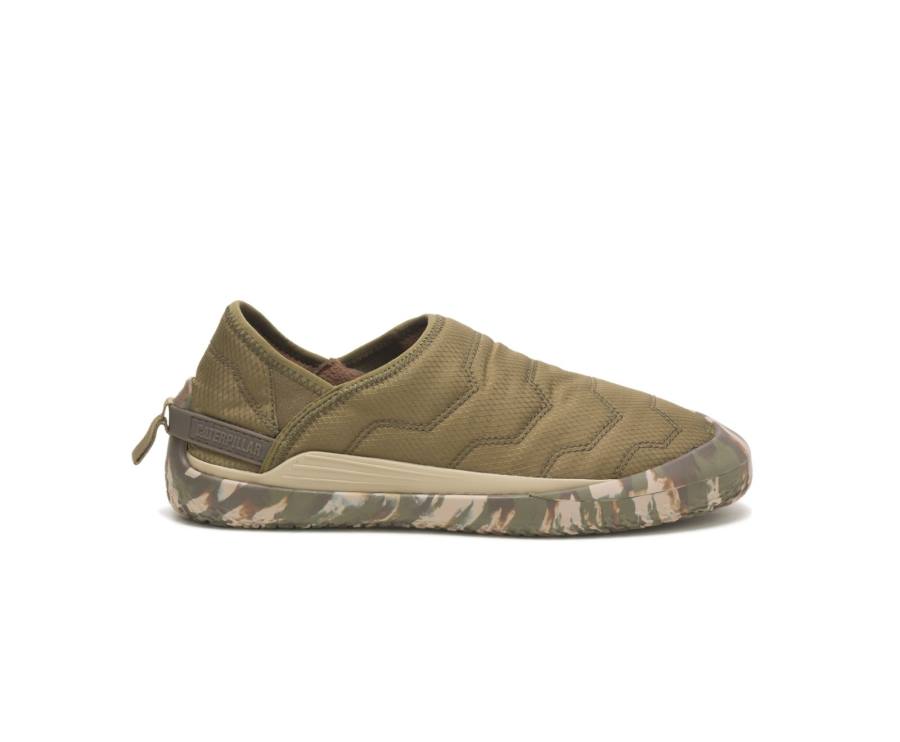 Caterpillar CAT Crossover Slip On Casual Obuv Damske Tmavo Olivovo Zelená | CAT-766KO