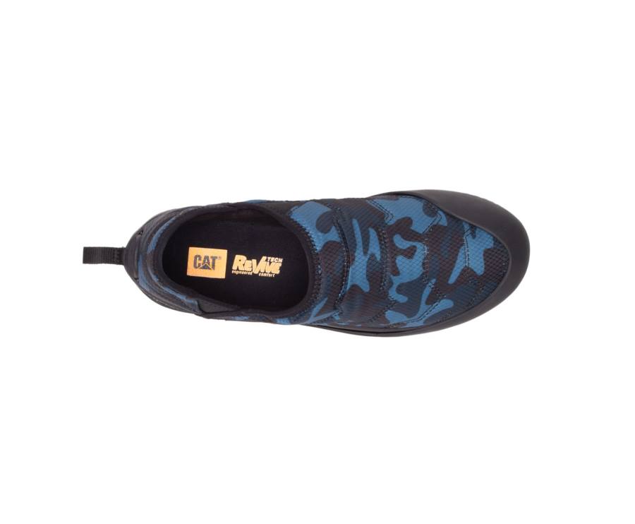 Caterpillar CAT Crossover Slip On Casual Obuv Damske Modre Maskacove | CAT-775KO