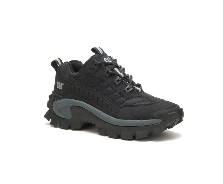 Caterpillar CAT Intruder Shoe Casual Obuv Damske Čierne Tmavo Siva | CAT-295SV