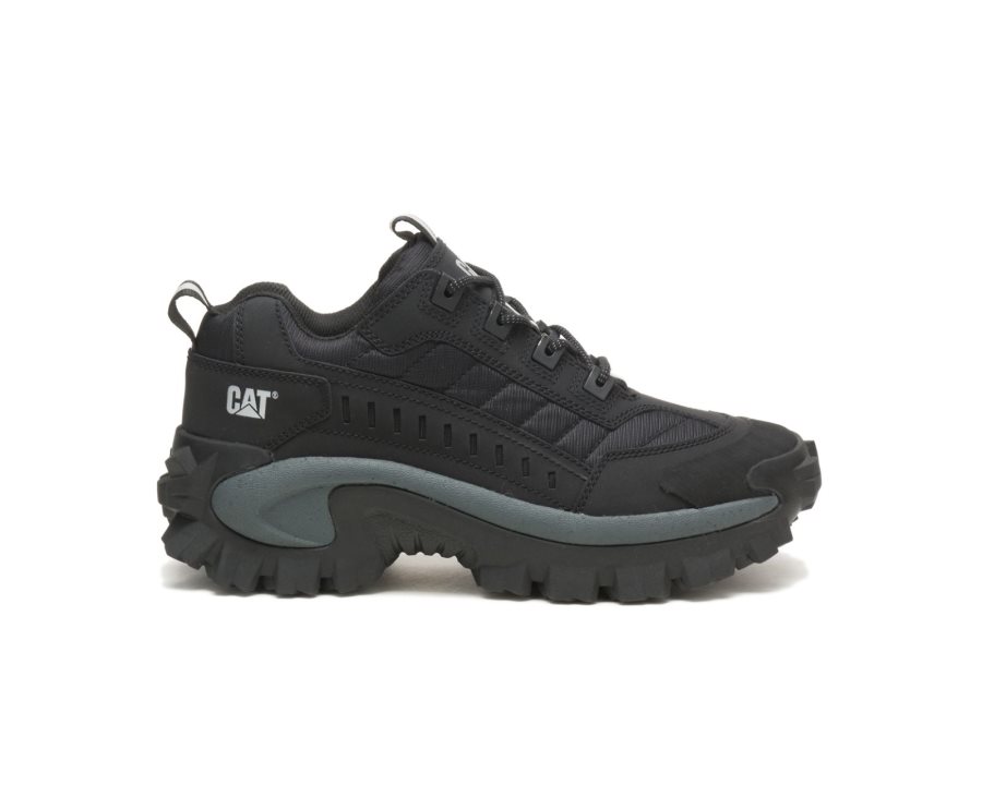 Caterpillar CAT Intruder Shoe Casual Obuv Panske Čierne Tmavo Siva | CAT-395QH