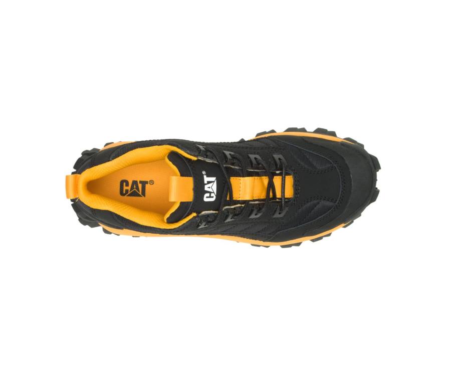 Caterpillar CAT Intruder Shoe Casual Obuv Damske Čierne Žlté | CAT-758KO