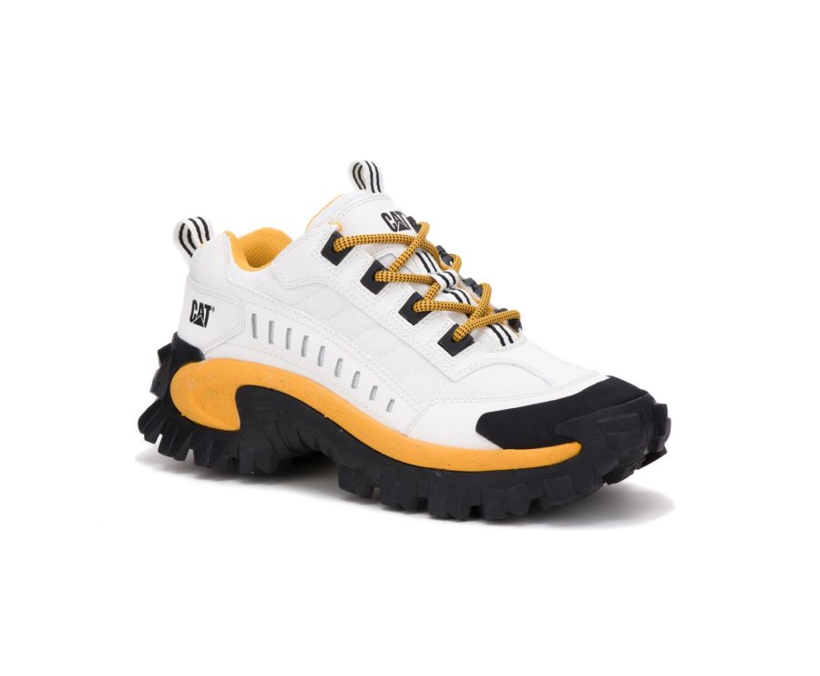 Caterpillar CAT Intruder Shoe Casual Obuv Damske Biele Žlté | CAT-781ES